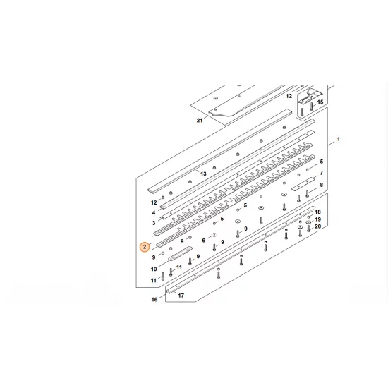 STIHL  Nóż / noże 750 mm / 30